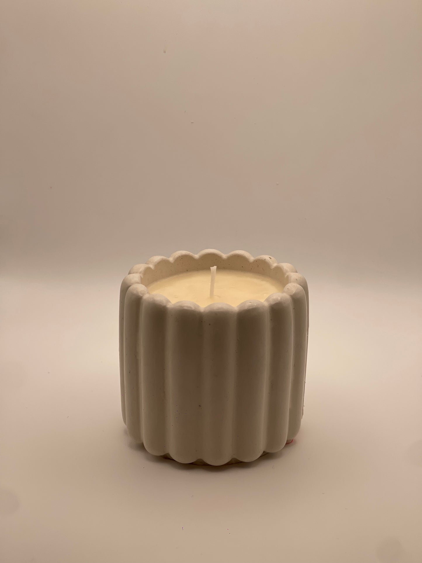 Vela Aromática "Esencia Cálida" Gris