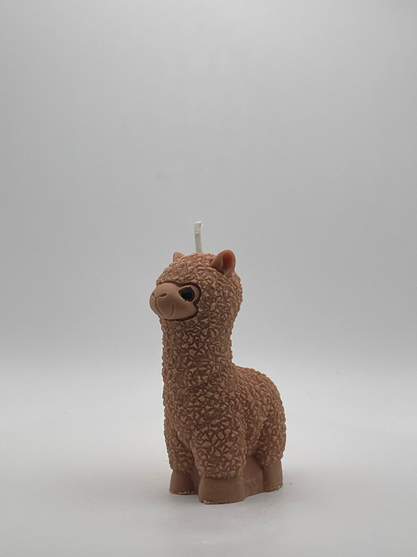 Vela "Alpaca" Blanca