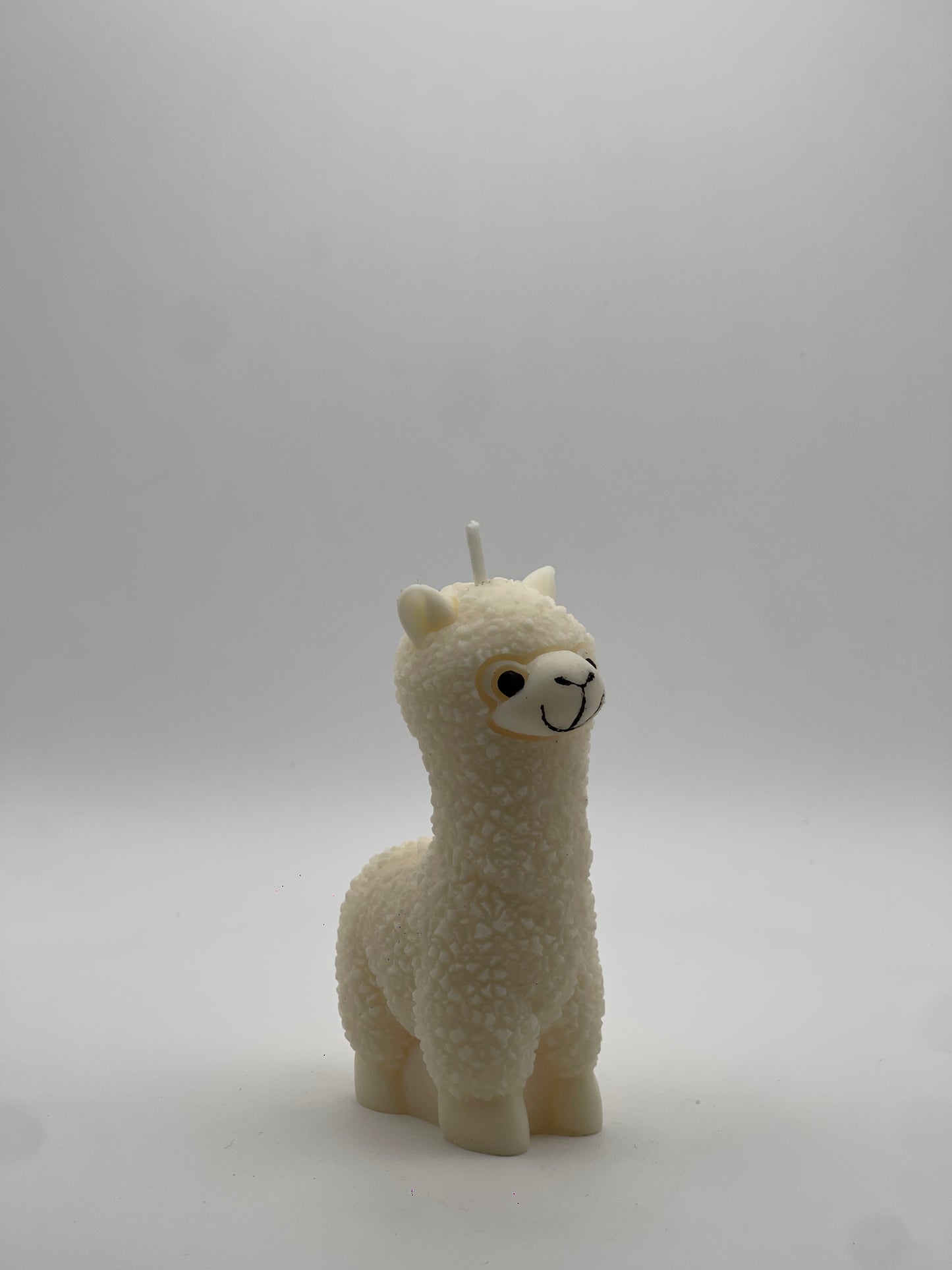 Vela "Alpaca" Blanca