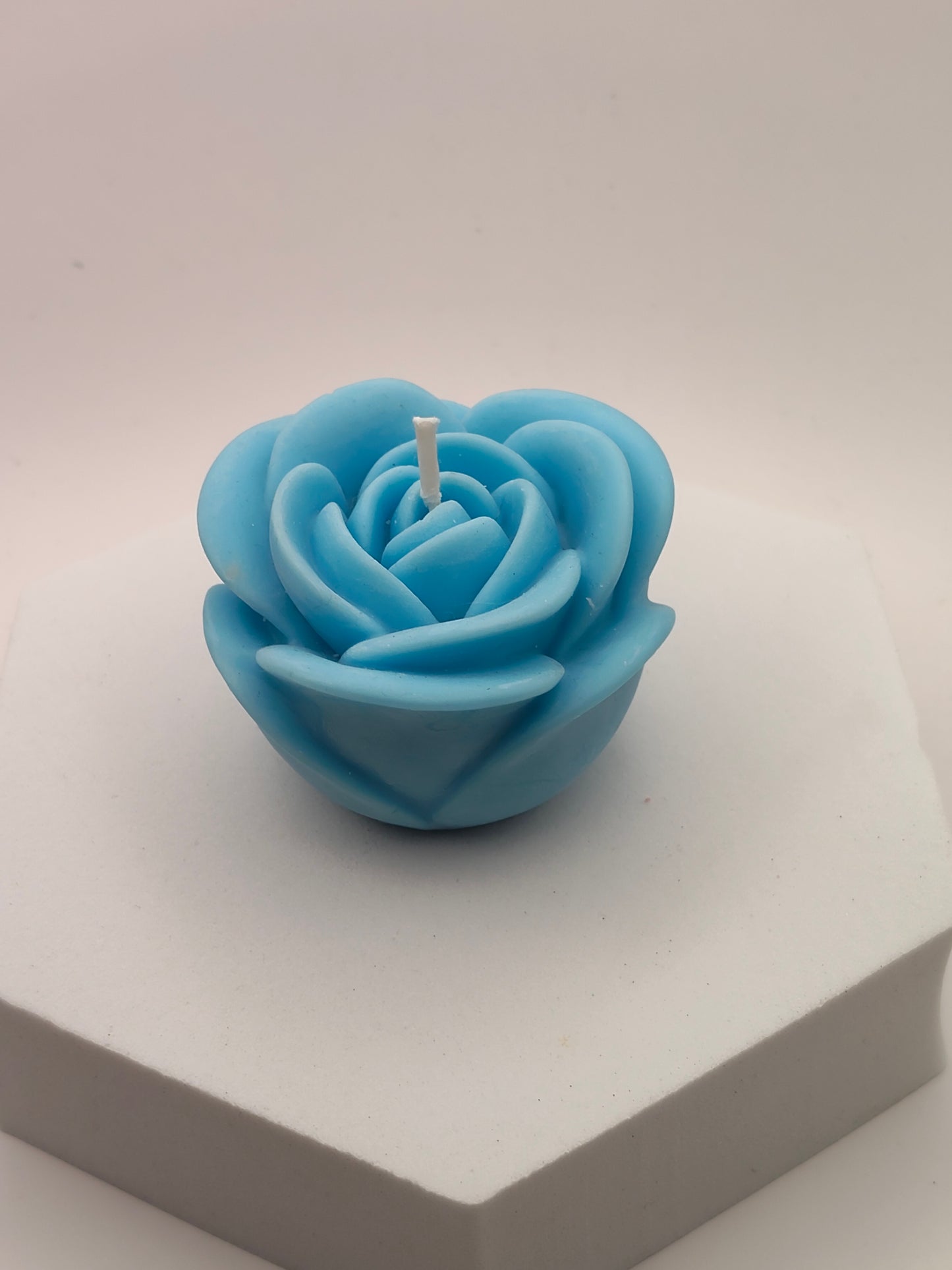 Vela "Rosa 2" Azul celeste