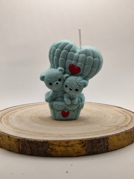 Vela "Osos en globo "