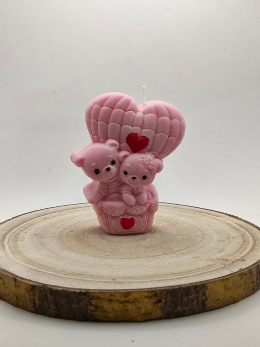 Vela "Osos en globo"