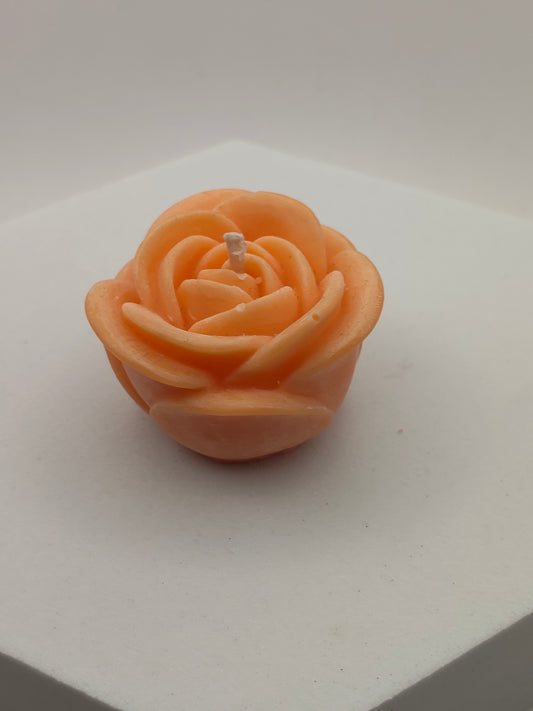 Vela "Rosa 2" Naranja