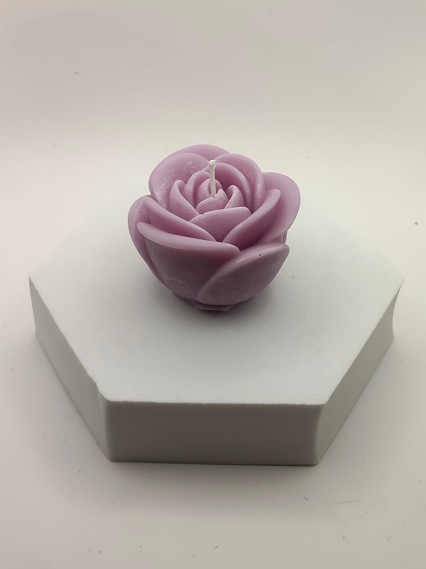Vela "Rosa 2" Violeta